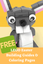 FREE LEGO Easter Building Guides & Coloring Pages • MidgetMomma