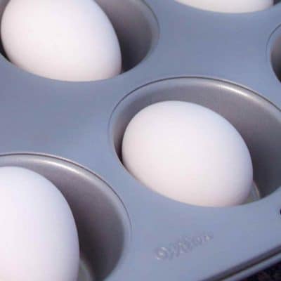 How to Make Perfect Hard Boiled Eggs in the Oven • MidgetMomma