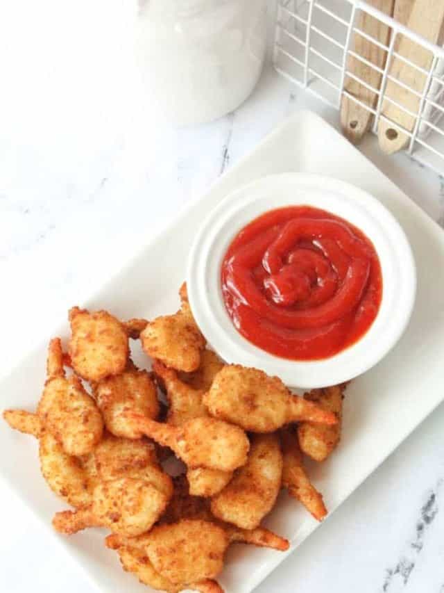 Breaded Shrimp in Air Fryer • MidgetMomma