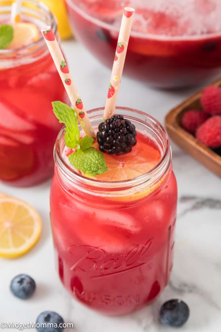 Homemade Berry Lemonade Recipe