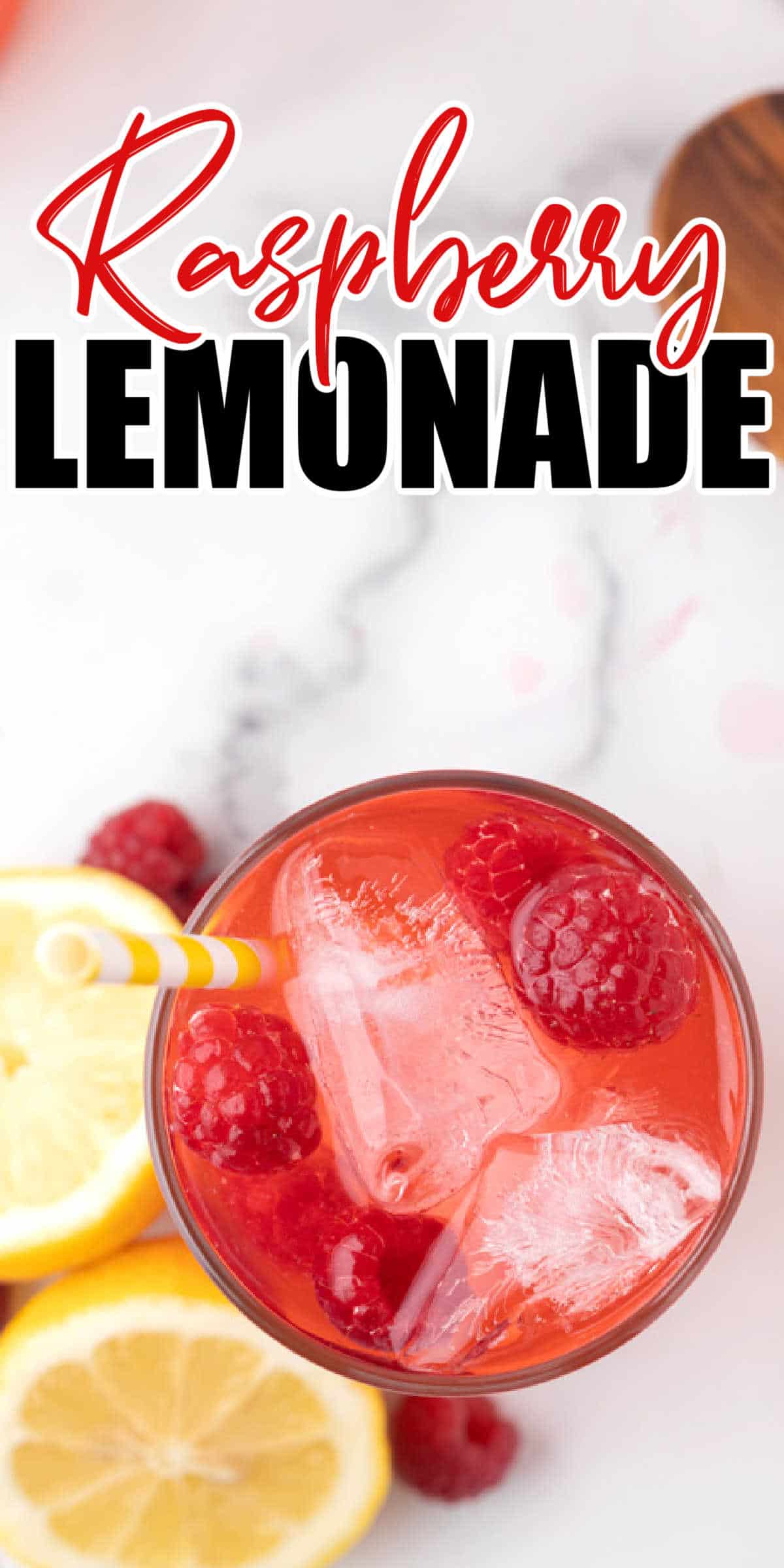 Homemade Raspberry Lemonade Recipe • MidgetMomma