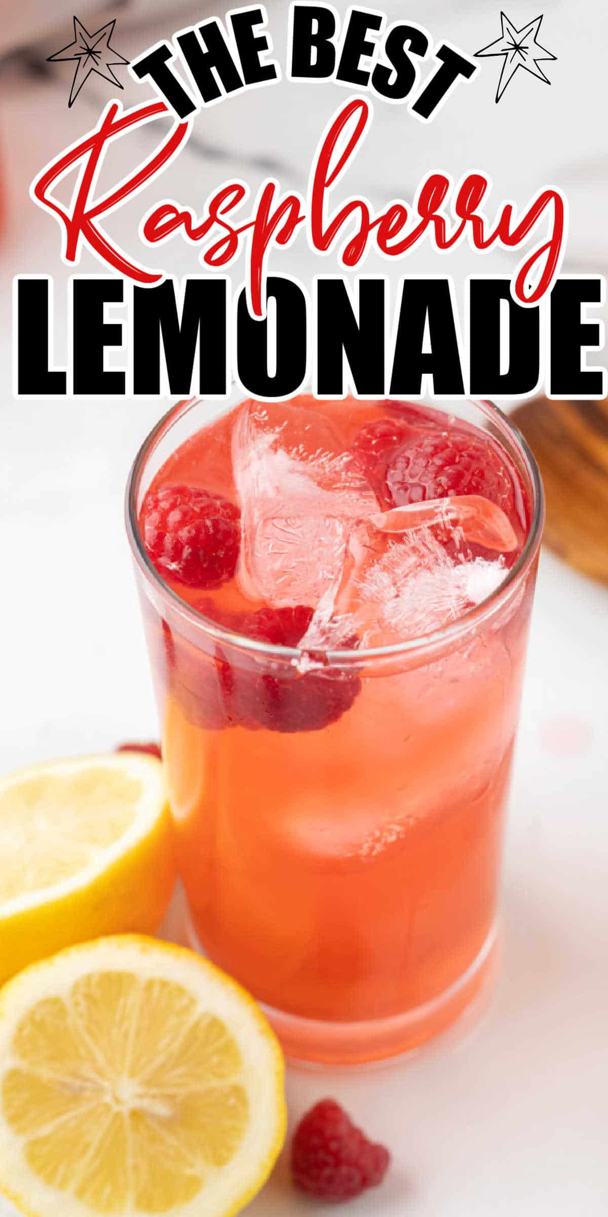 Homemade Raspberry Lemonade Recipe • MidgetMomma