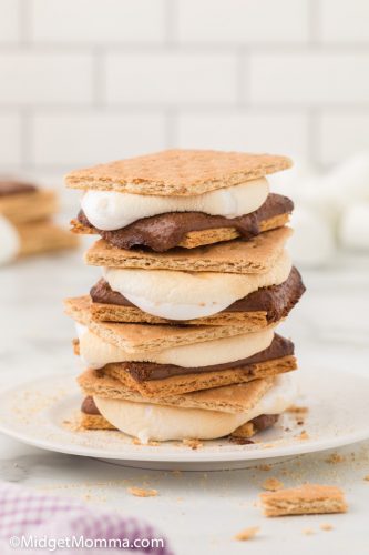 Air Fryer S'mores • MidgetMomma