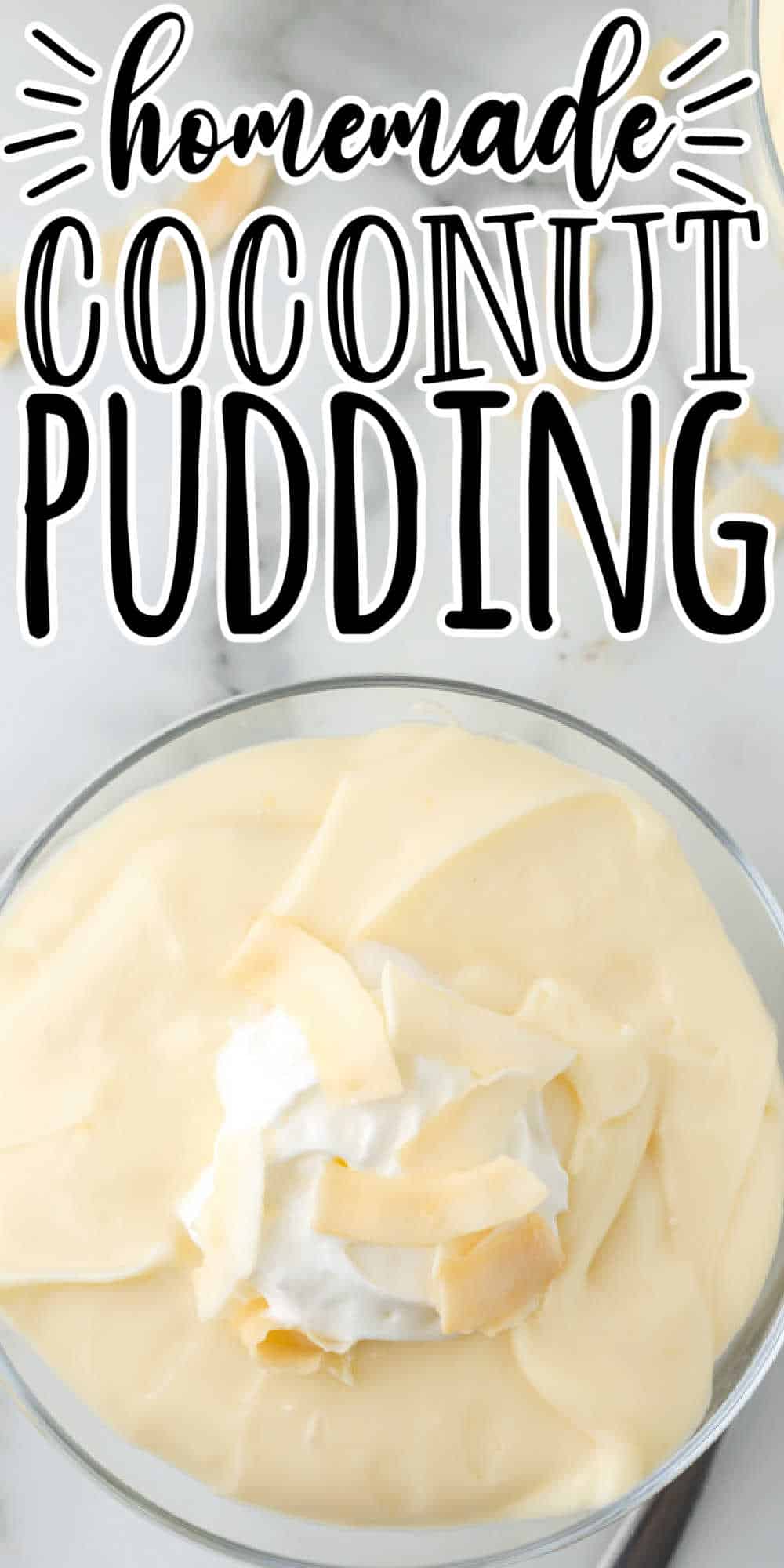 Homemade Coconut Pudding Recipe • MidgetMomma