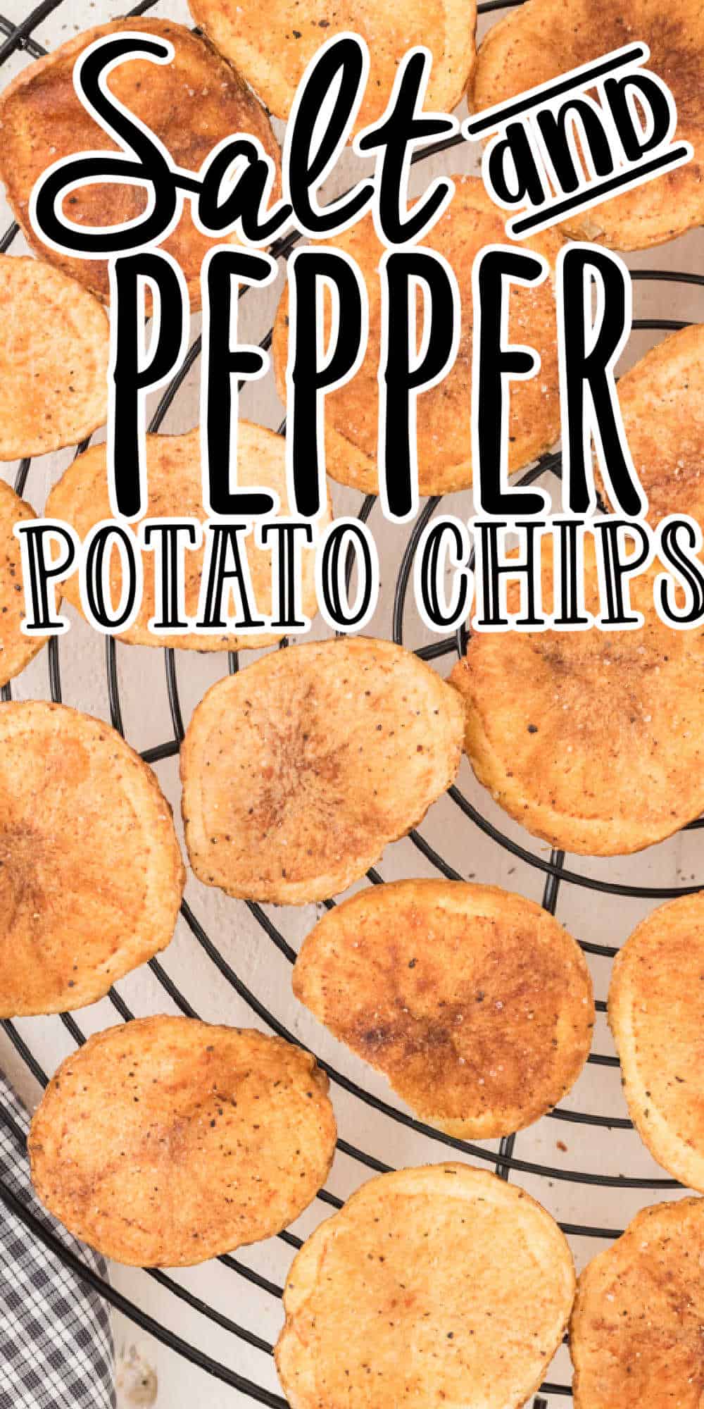 Black Pepper and Sea Salt Potato Chips • MidgetMomma
