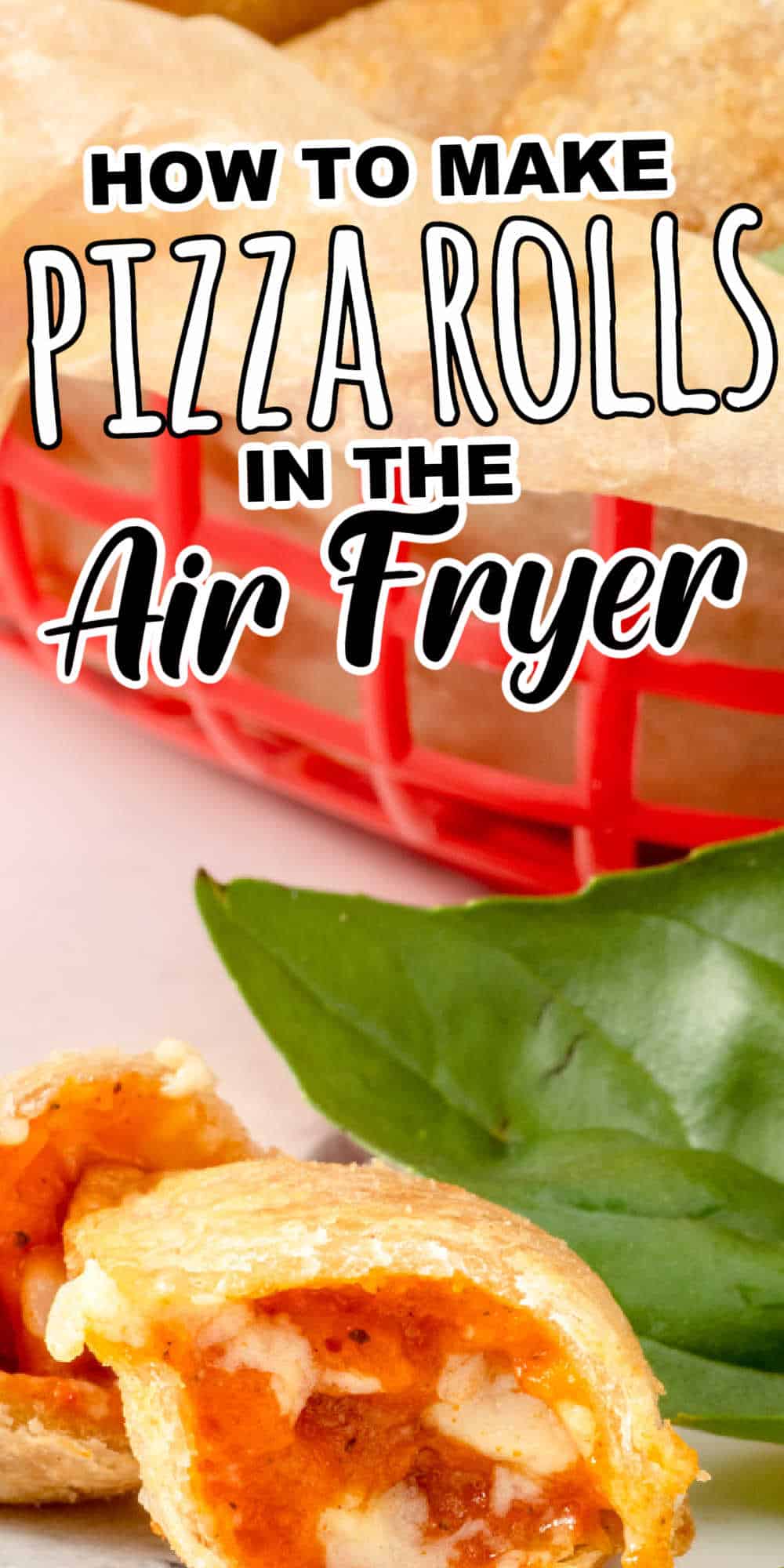 Air Fryer Frozen Pizza Rolls