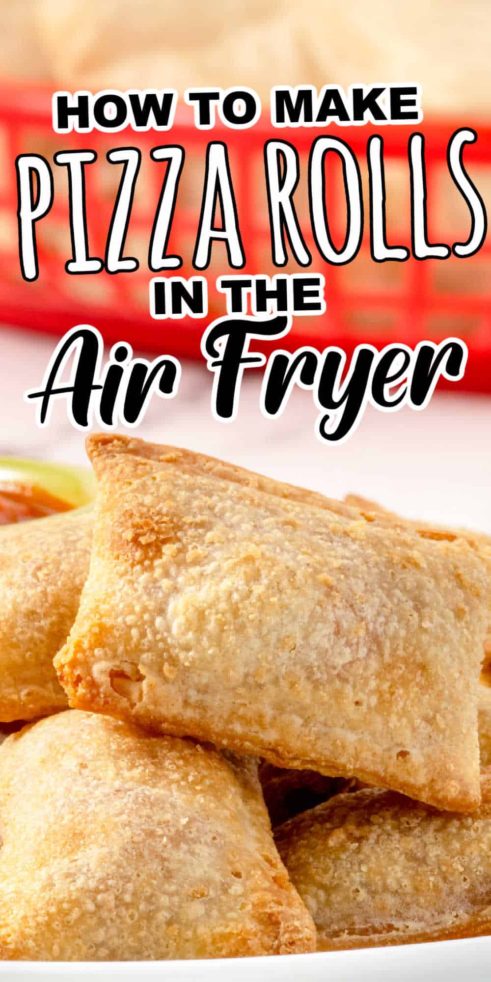 Air Fryer Frozen Pizza Rolls