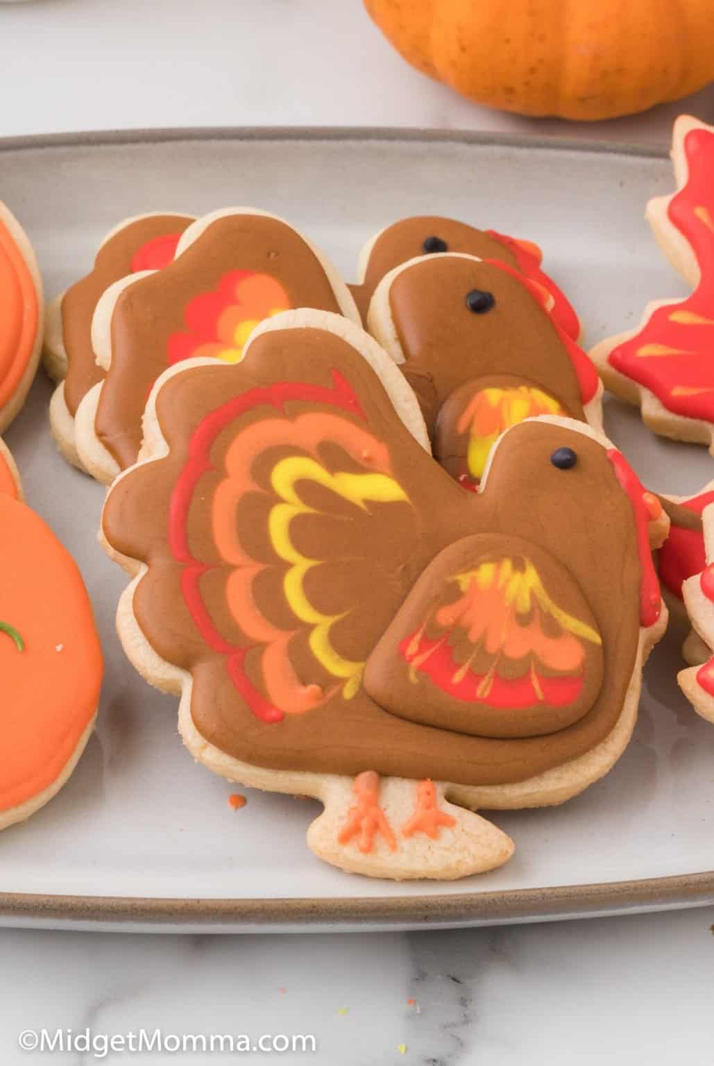 Turkey Sugar Cookies Recipe • Midgetmomma 4332