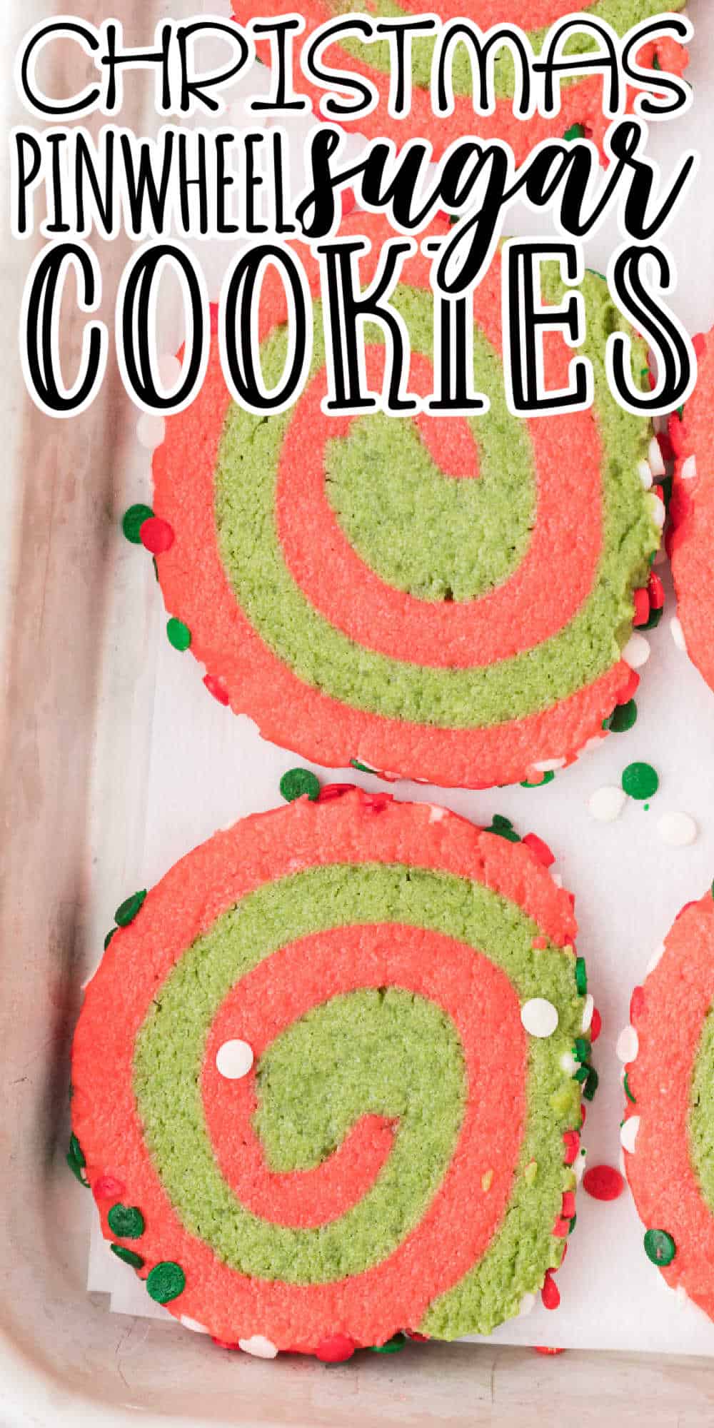 Whoville Cookies (Christmas Pinwheel Cookies) • MidgetMomma