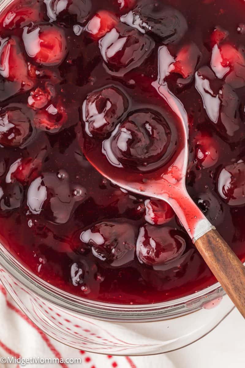 Homemade Cherry Pie Filling Recipe • MidgetMomma