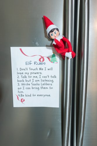 Elf on the Shelf Rules + FREE Printable! • MidgetMomma