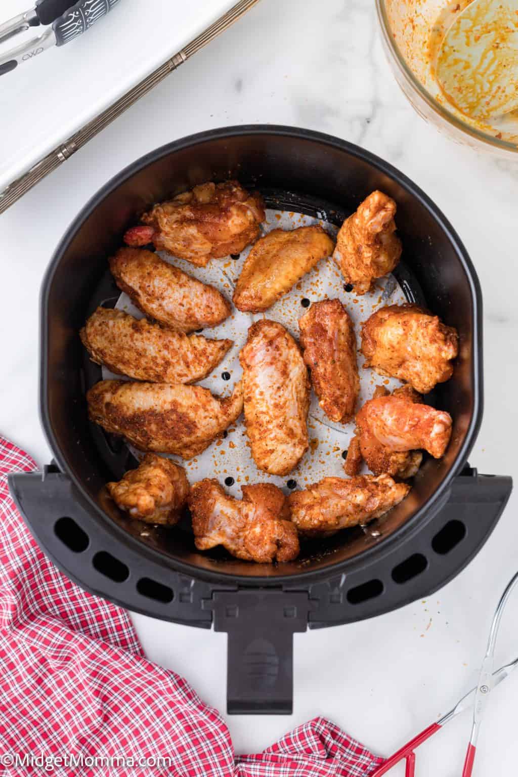 The Best Air Fryer Chicken Wings • MidgetMomma