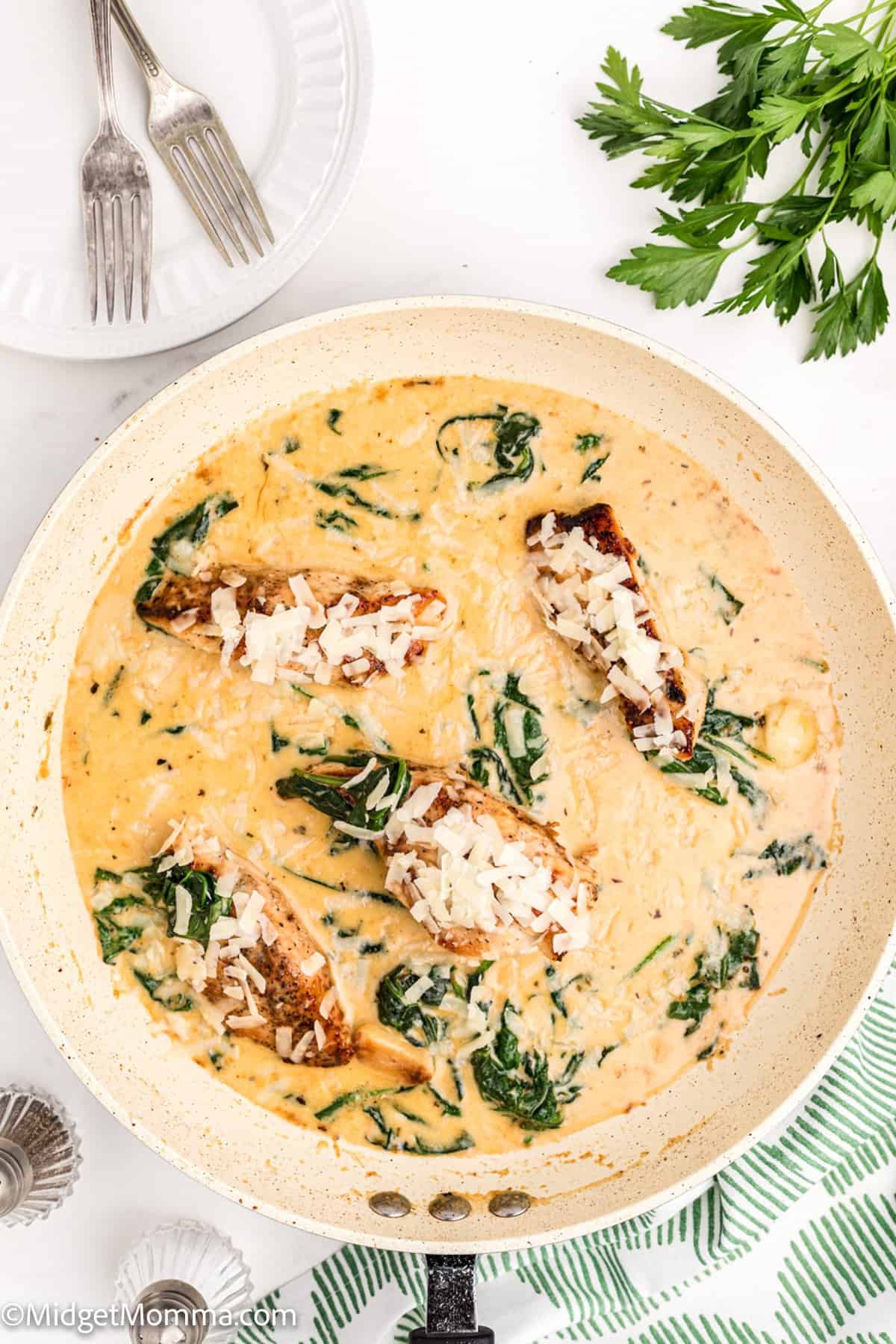 The Best Chicken Florentine Recipe • MidgetMomma