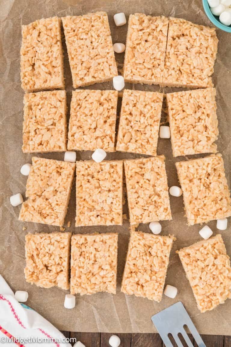 The BEST Rice Krispie Treats Recipe • MidgetMomma