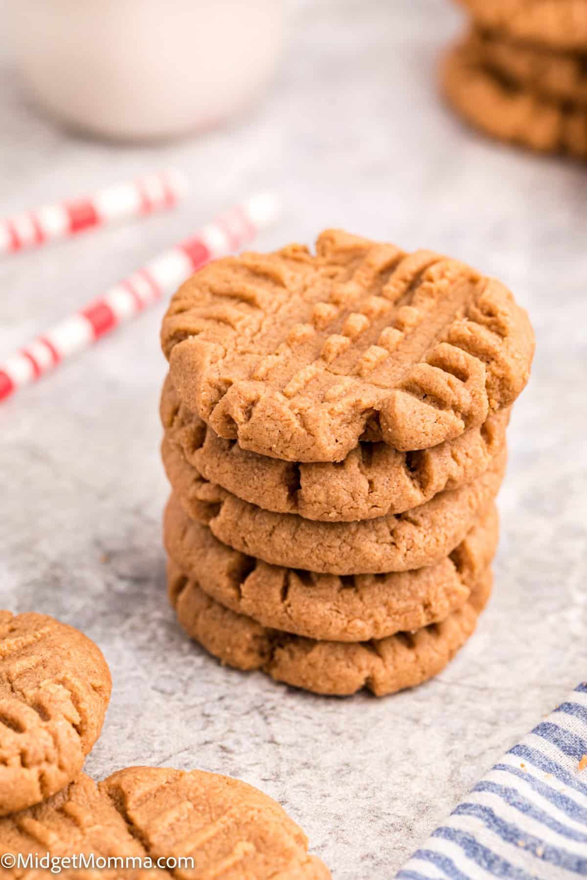 3-Ingredient Peanut Butter Cookies Recipe