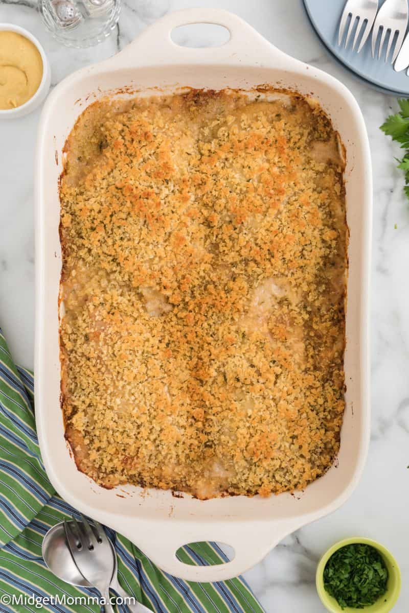 Chicken Cordon Bleu Casserole Recipe • MidgetMomma