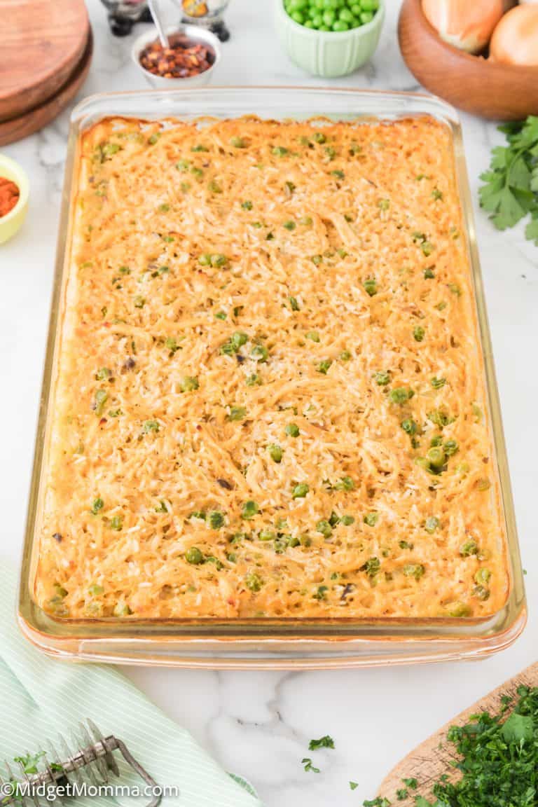 Chicken and Rice Casserole with Cream of Chicken Soup • MidgetMomma