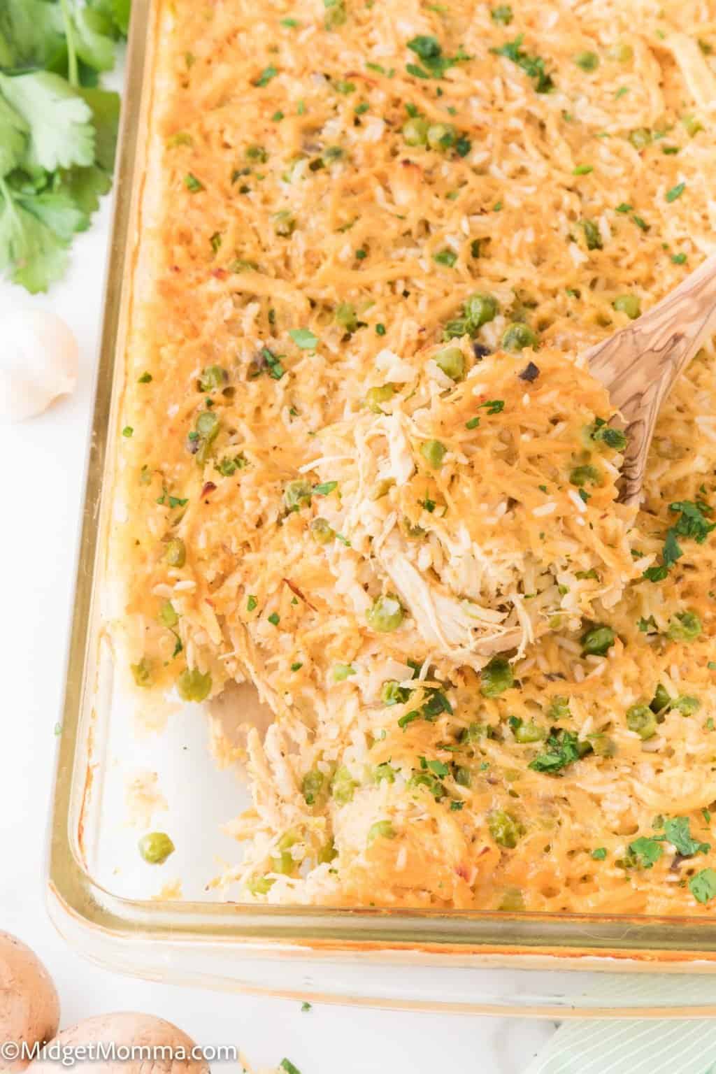 Chicken And Rice Casserole With Cream Of Chicken Soup • Midgetmomma