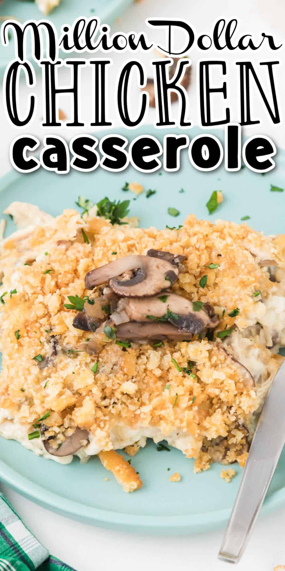 Creamy Million Dollar Chicken Casserole Recipe • Midgetmomma