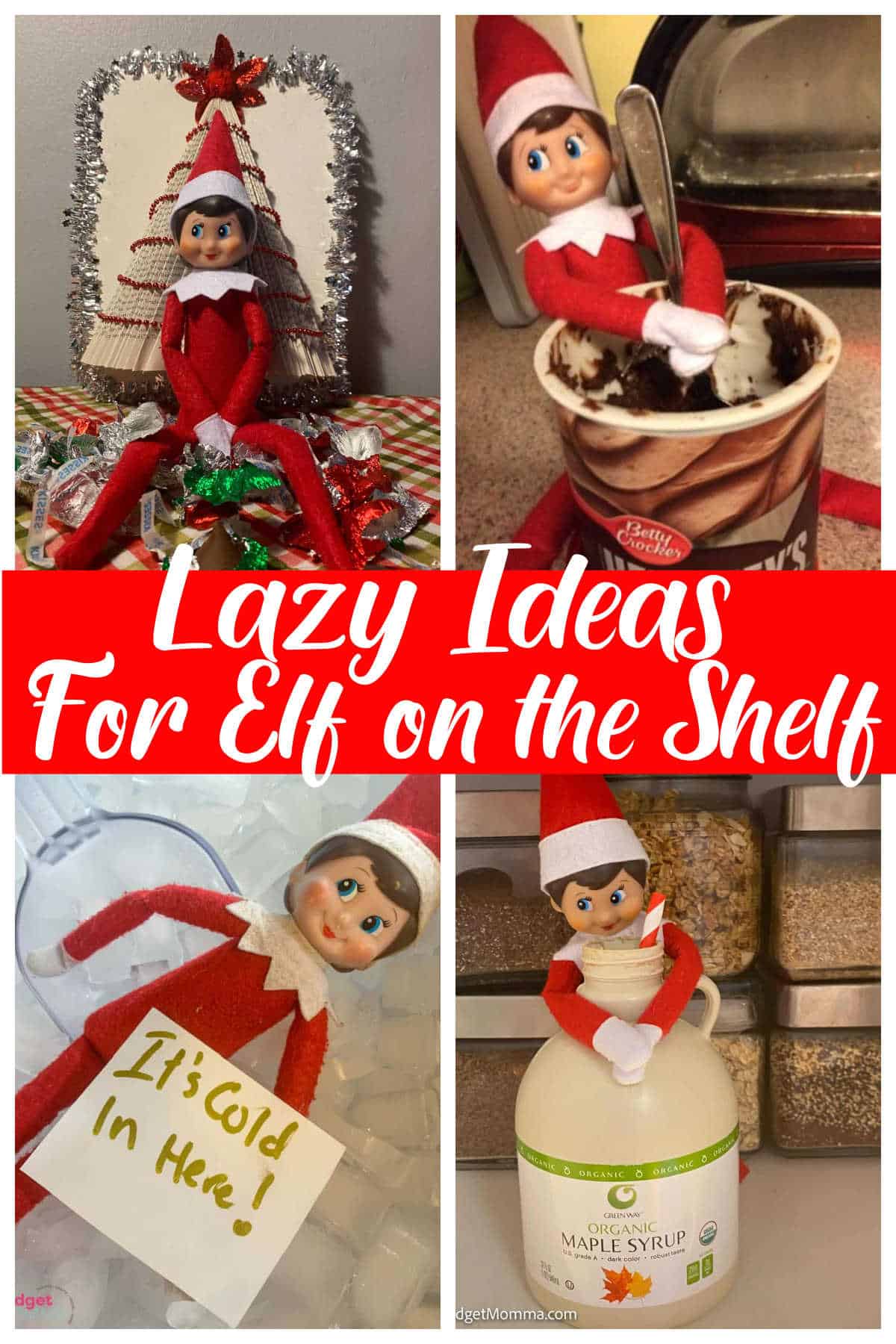 Easy Elf on the Shelf Ideas