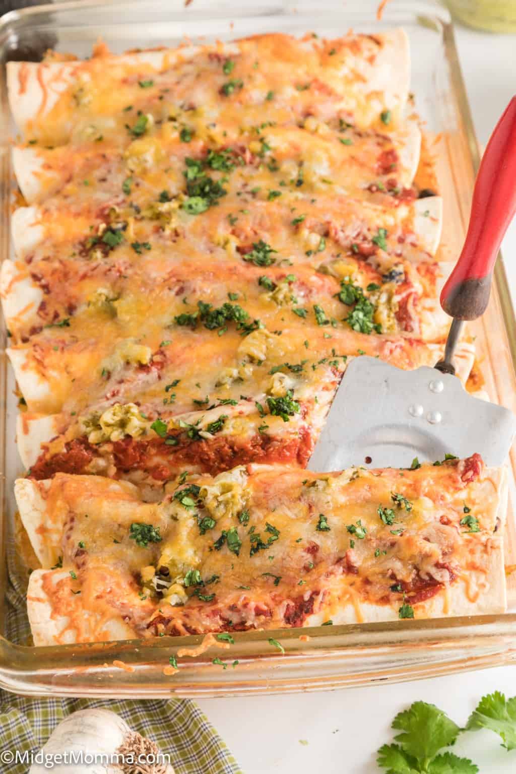 Cheesy Beef Enchiladas Recipe • MidgetMomma