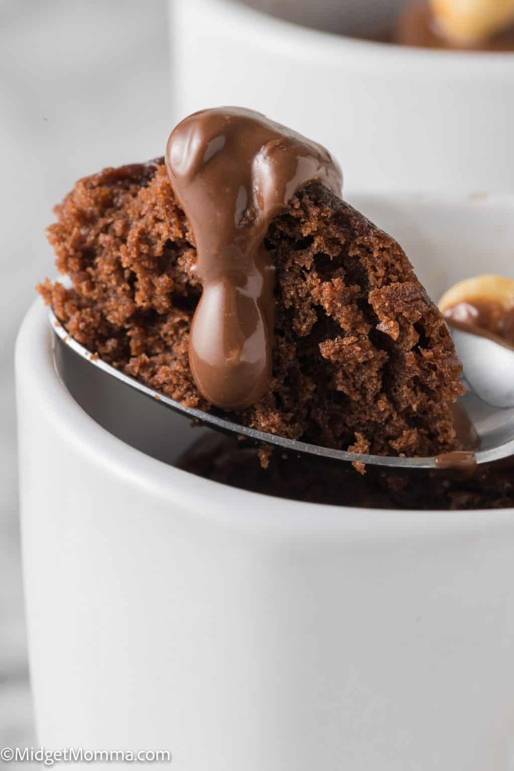 Nutella Mug Cake Recipe Microwave Mug Cake • Midgetmomma 