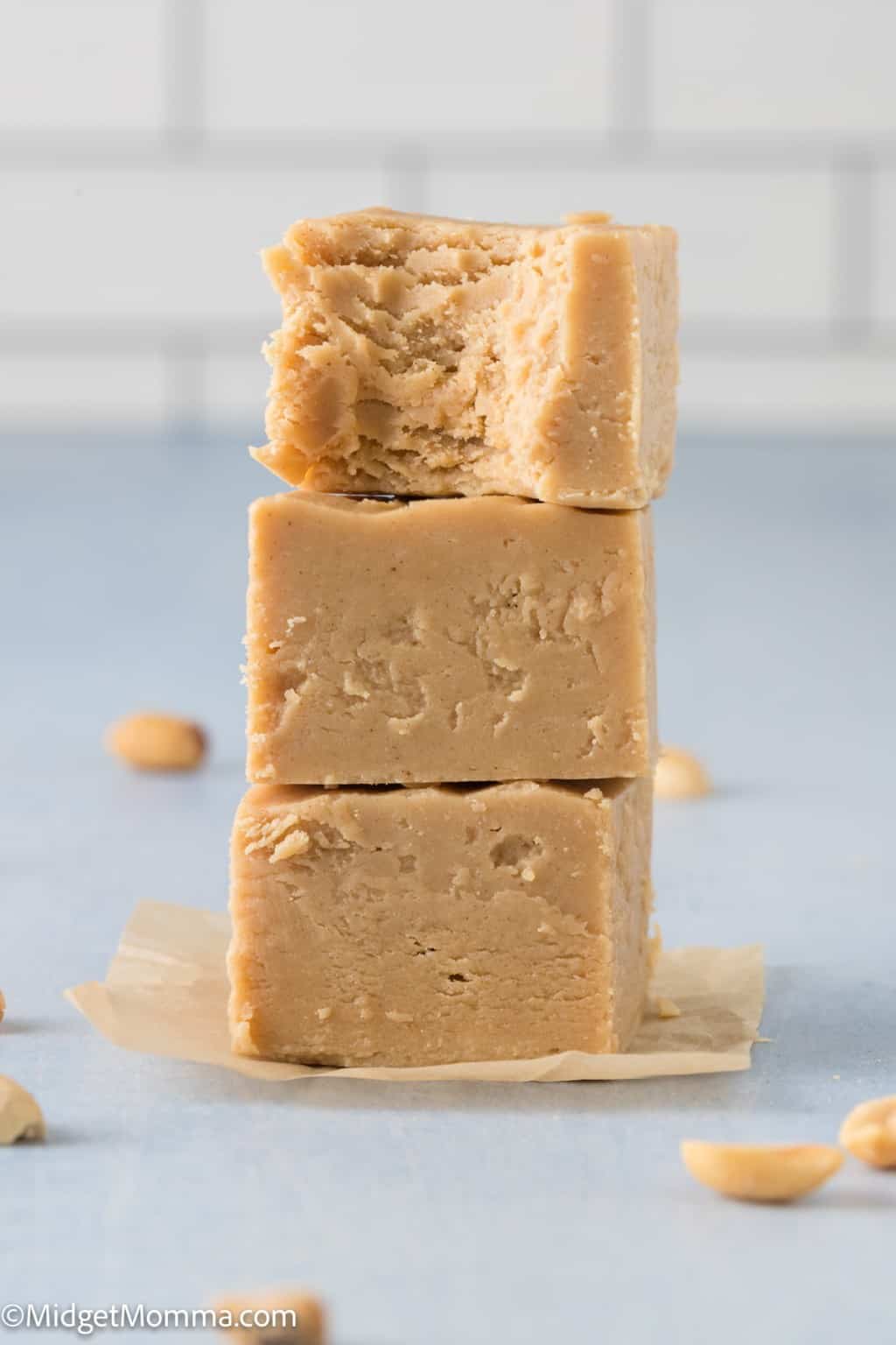 2 Ingredient Peanut Butter Microwave Fudge Recipe