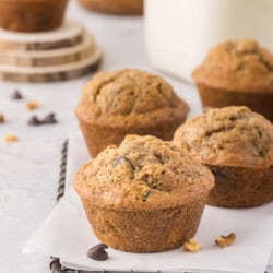 Chocolate Chip Zucchini Muffins Recipe