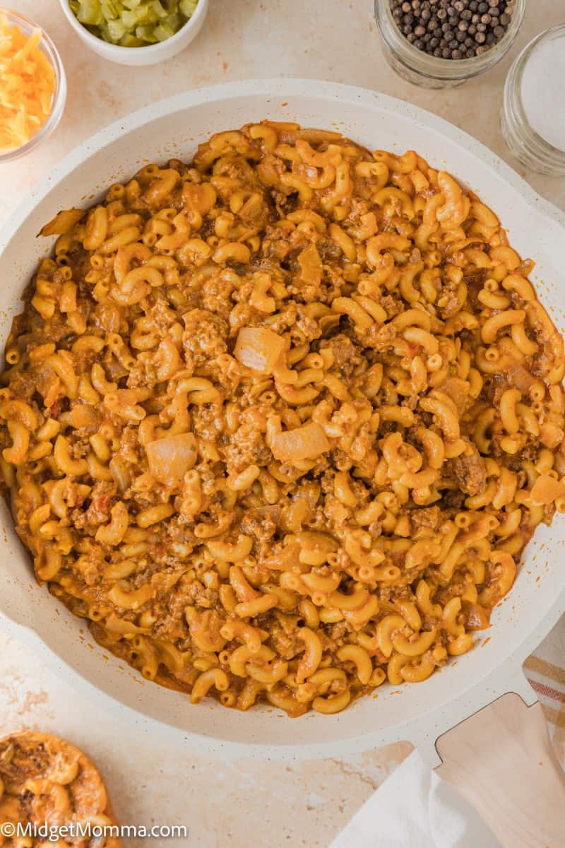 Homemade Hamburger Helper (Cheeseburger Pasta Recipe)