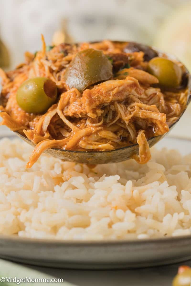 Slow Cooker Cuban Style Chicken Fricassee Recipe