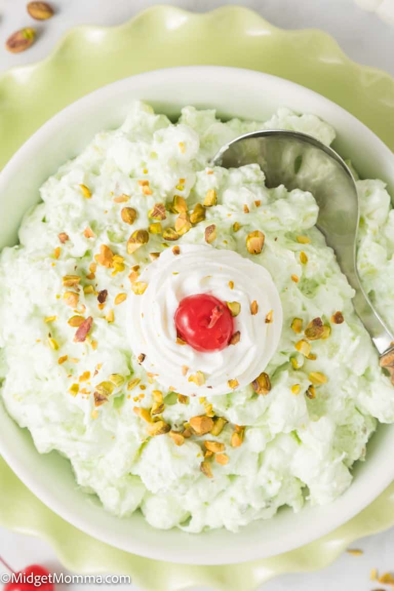 Watergate Salad Recipe (Pistachio Fluff Salad) • MidgetMomma