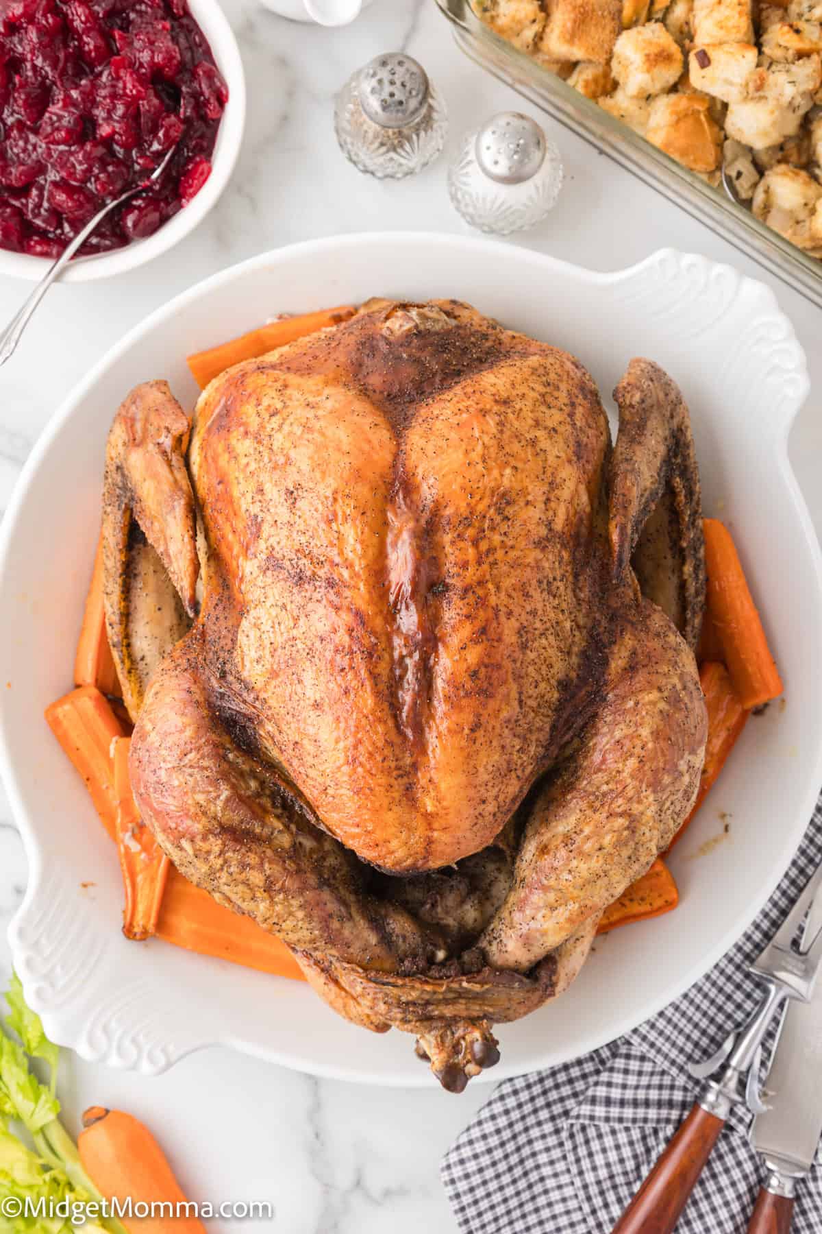 Brown Sugar and Salt Dry Brine Turkey Recipe