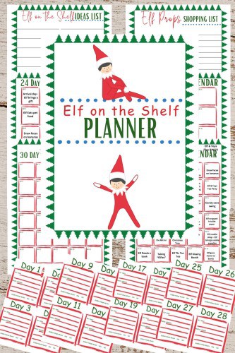 Elf on the Shelf Planner Printable • MidgetMomma