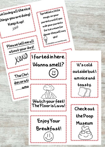 30 FREE Elf on the Shelf Note Printable (Elf Sized Notes) • MidgetMomma