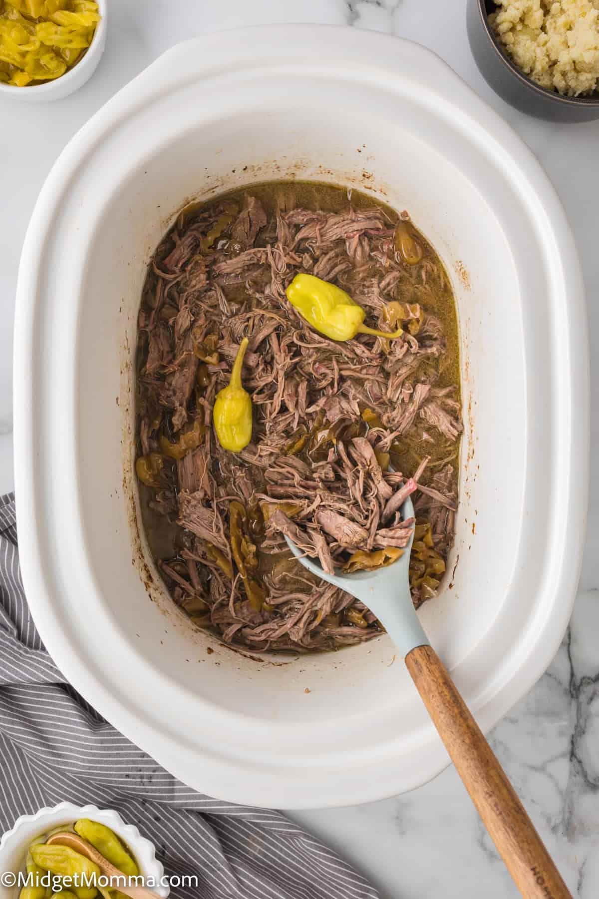 Slow Cooker Mississippi Pot Roast Recipe