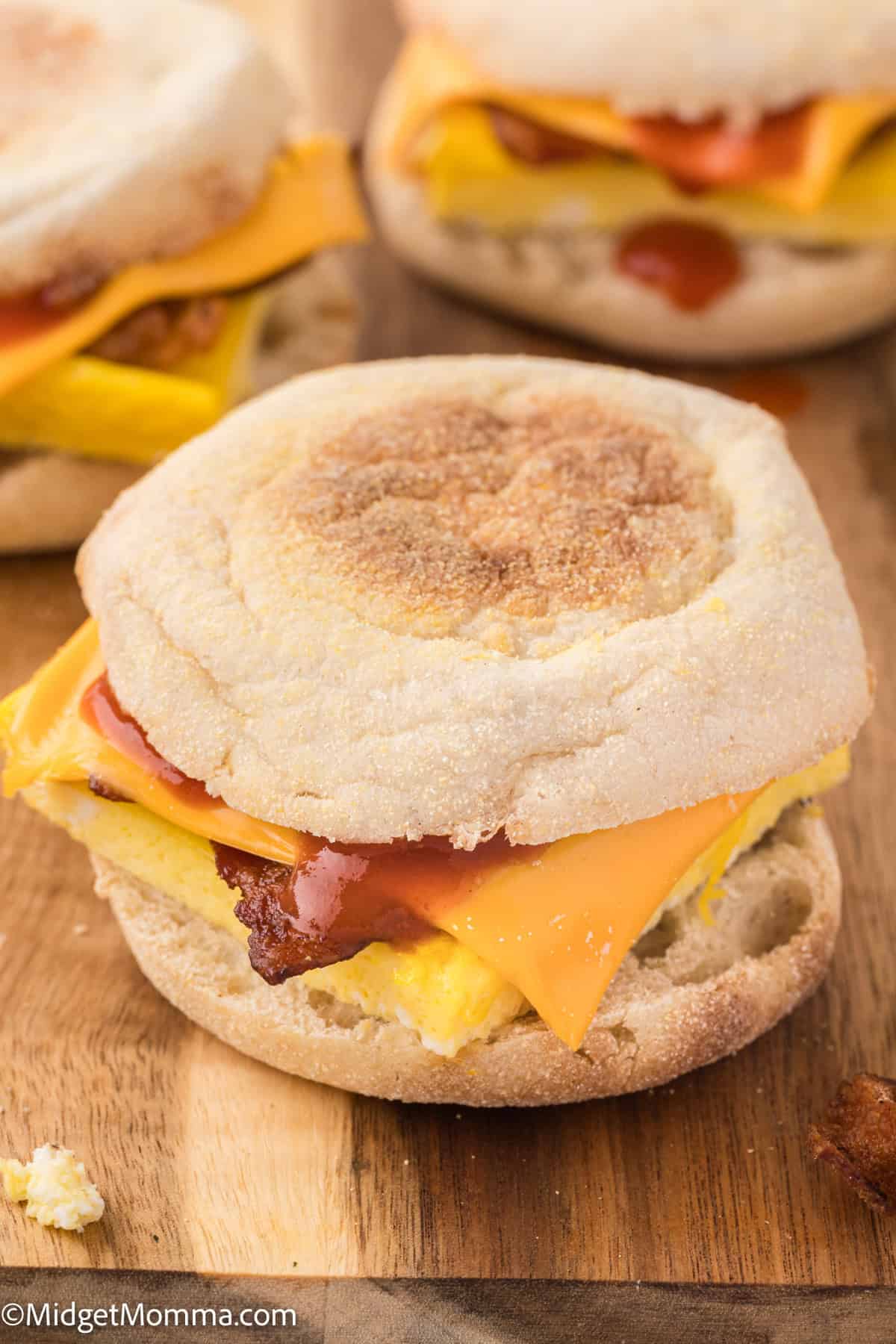 Bacon Egg and Cheese Breakfast Sandwiches Recipe