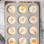 Oven Baked Eggs In a Muffin Tin