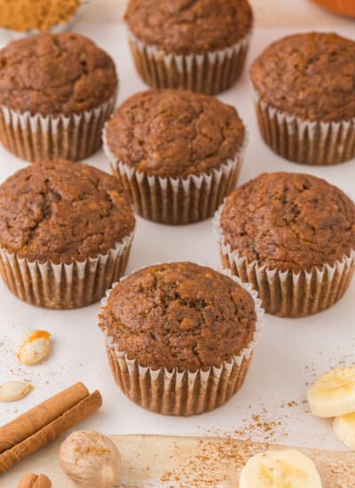 Pumpkin Banana Muffins Recipe