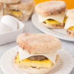 Sausage Egg and Cheese Breakfast Sandwiches Recipe