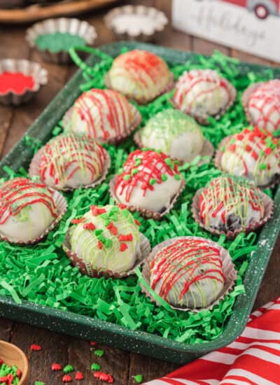 Christmas Oreo Balls