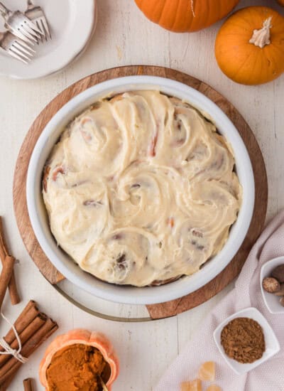 Pumpkin Pie Cinnamon Rolls Recipe