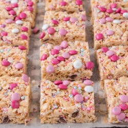 Valentine's Day M&M Rice Krispies Treats Recipe